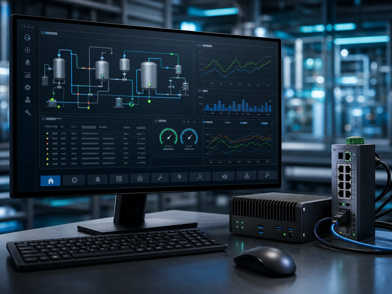 Operator Control & Monitoring (SCADA)