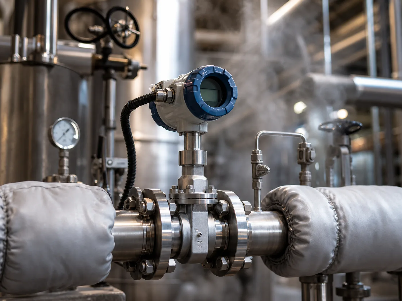 Vortex Flow Meters for Steam